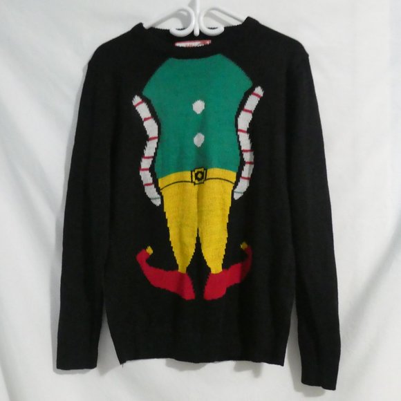 HAPPY HOLIDAYS | Ugly Christmas Sweater | large | 100% Acrylic | NWOT - Picture 1 of 14